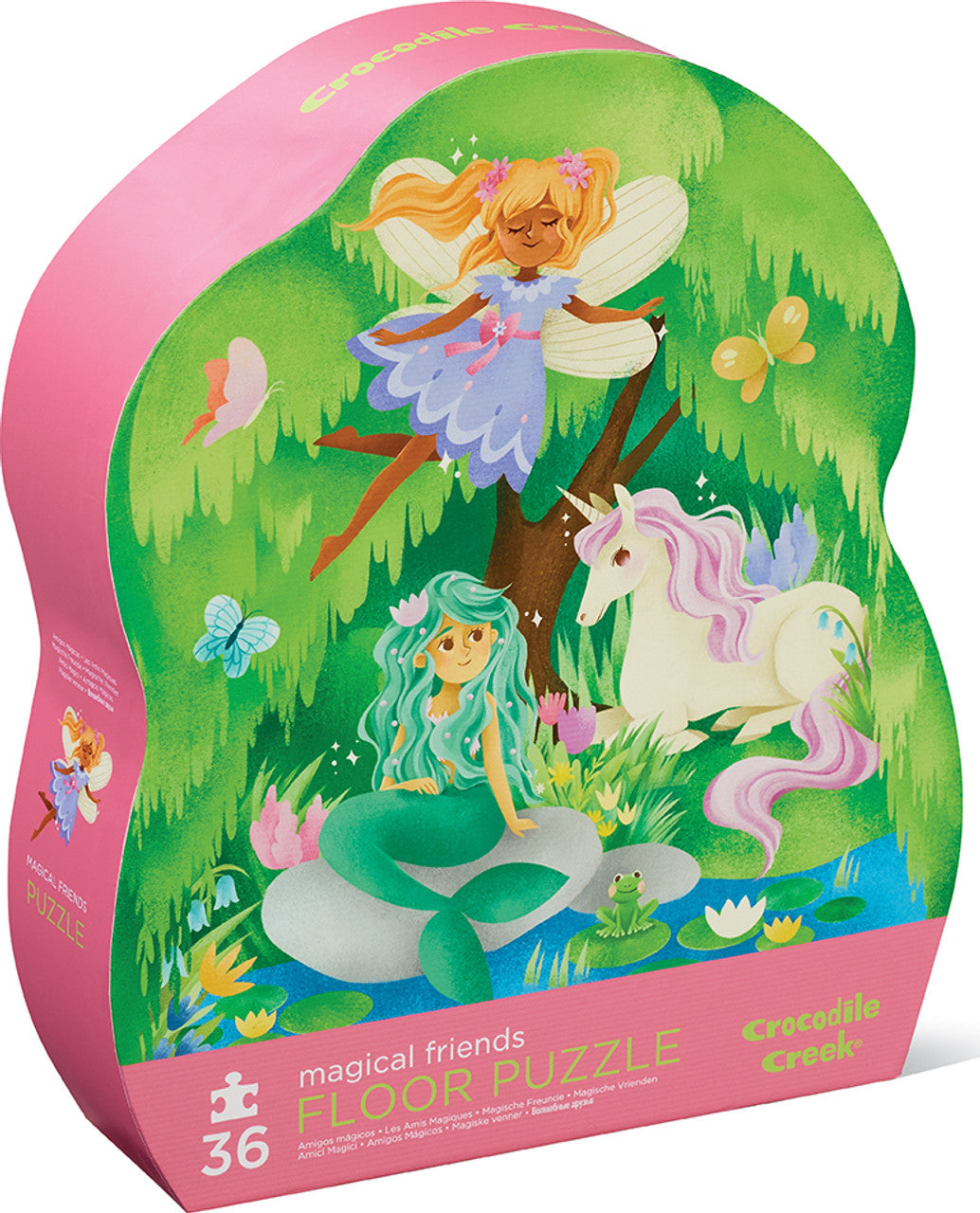 Crocodile Creek - Vloerpuzzel Magische Vrienden | 36 Stuks