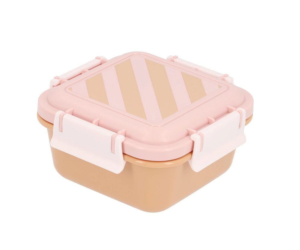 Tutete - Snackdoosje Bento Stripes | Roze