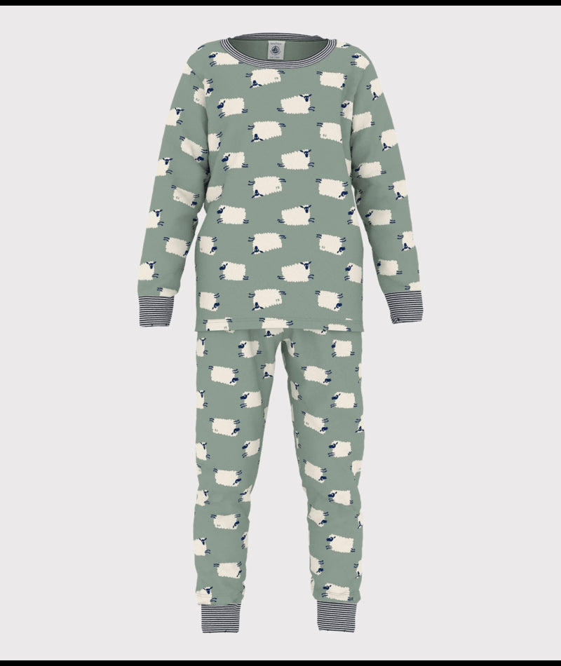 Pyjama 2-delig Kids Sheep Paul / Multico Green