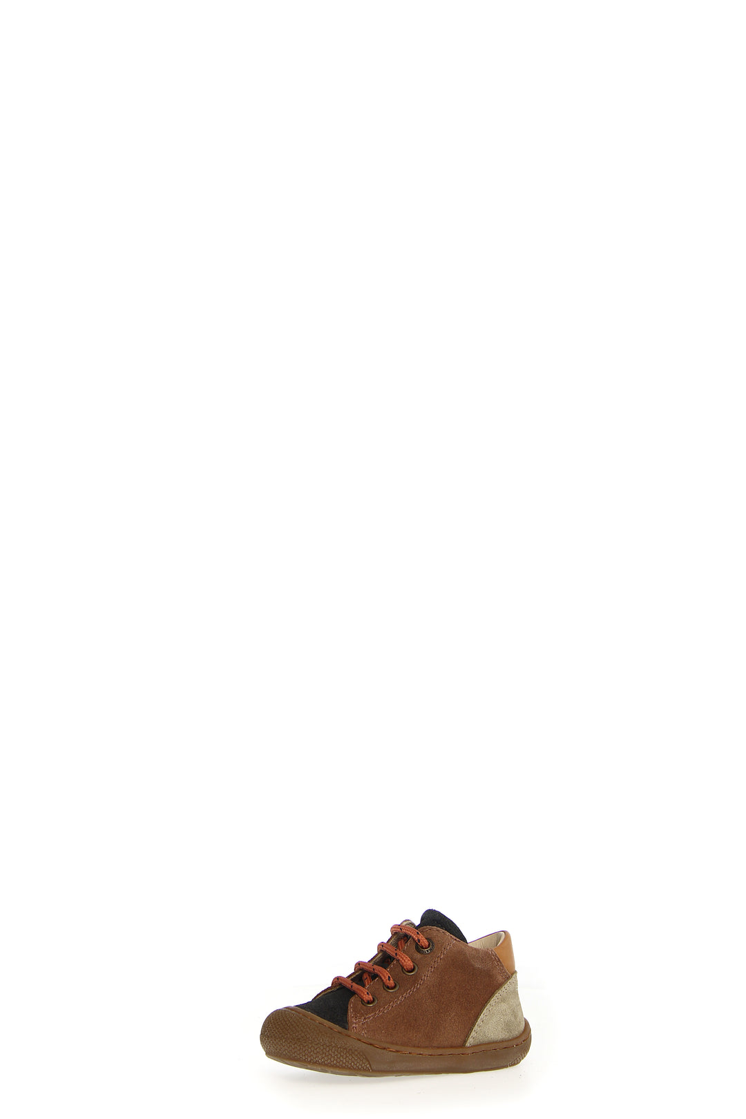 Schoenen Romy Suede Was Spazz Color Block Anthracite / Brown / Stone