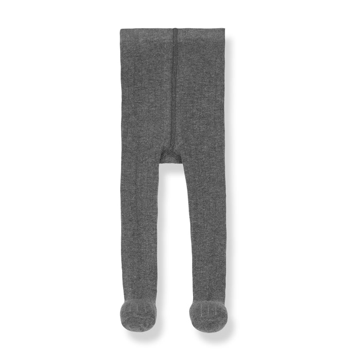 Kousenbroek Sira Ribbed Grey