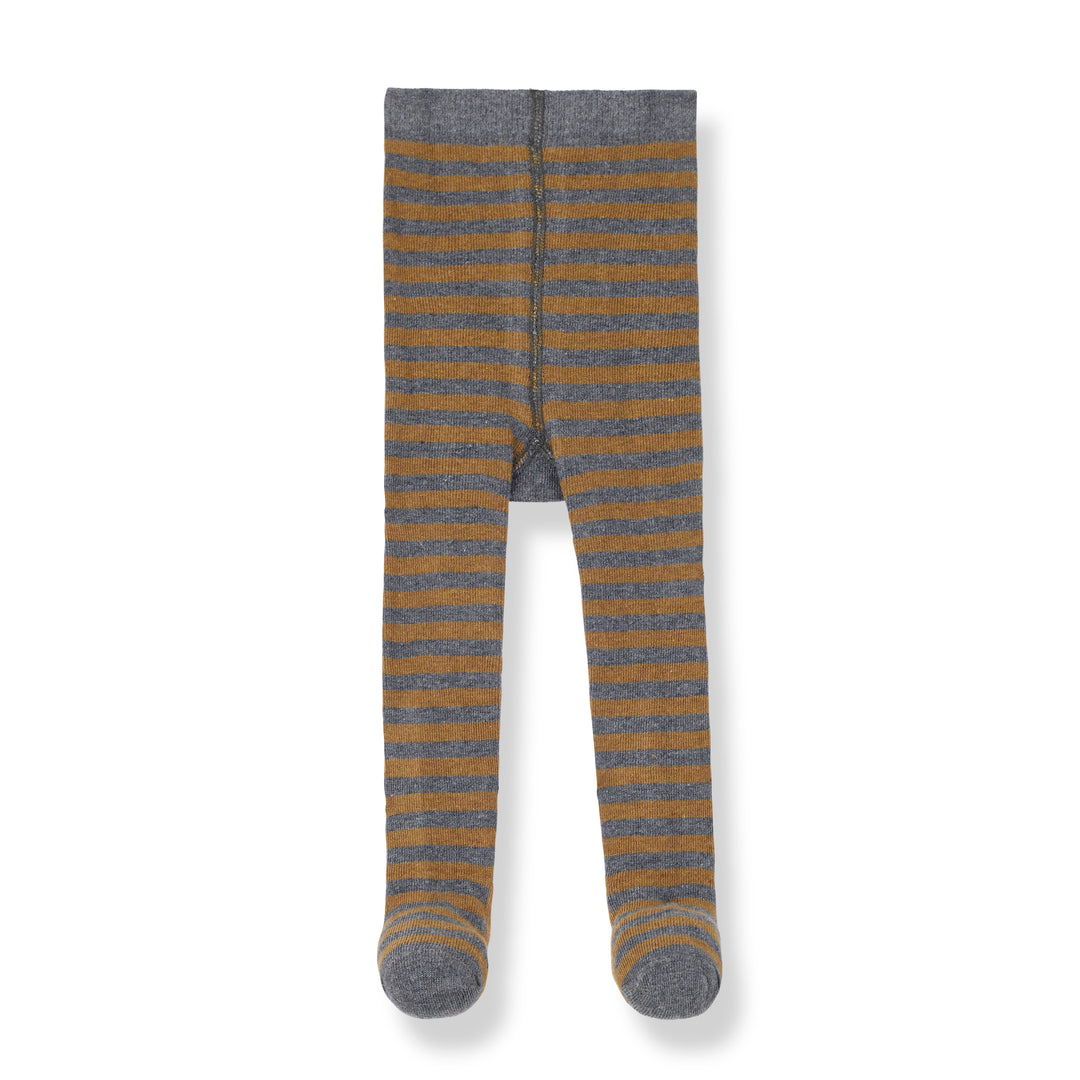 Kousenbroek Dafne Striped Ochre