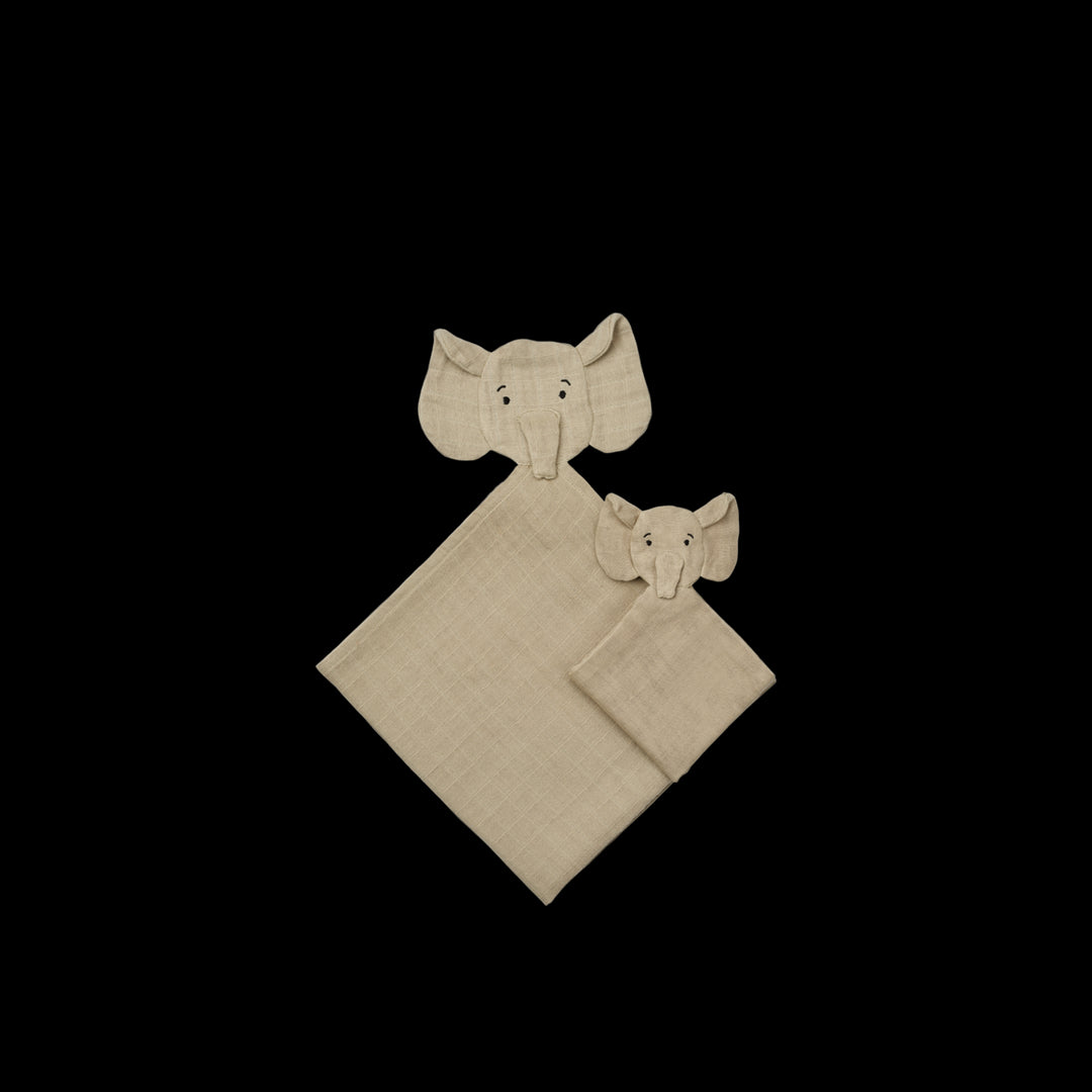 Knuffeldoek Alya Elephant Mist