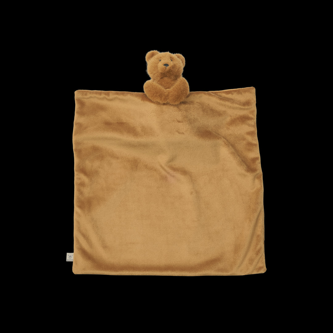 Knuffeldoek Camdon Bear Golden Caramel
