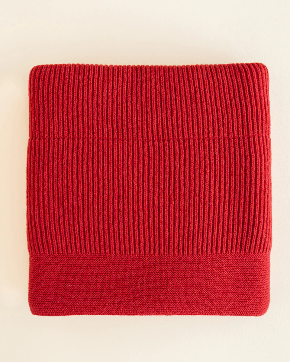 Hvid - Deken 100 x 140 cm Gaston Apple Red