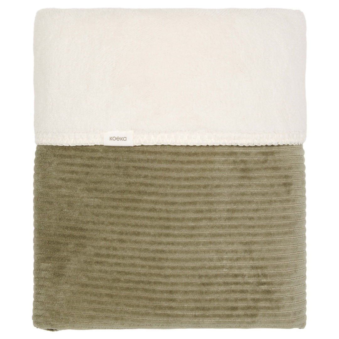 Deken Ledikant 100 x 150 cm Vik Teddy Moss