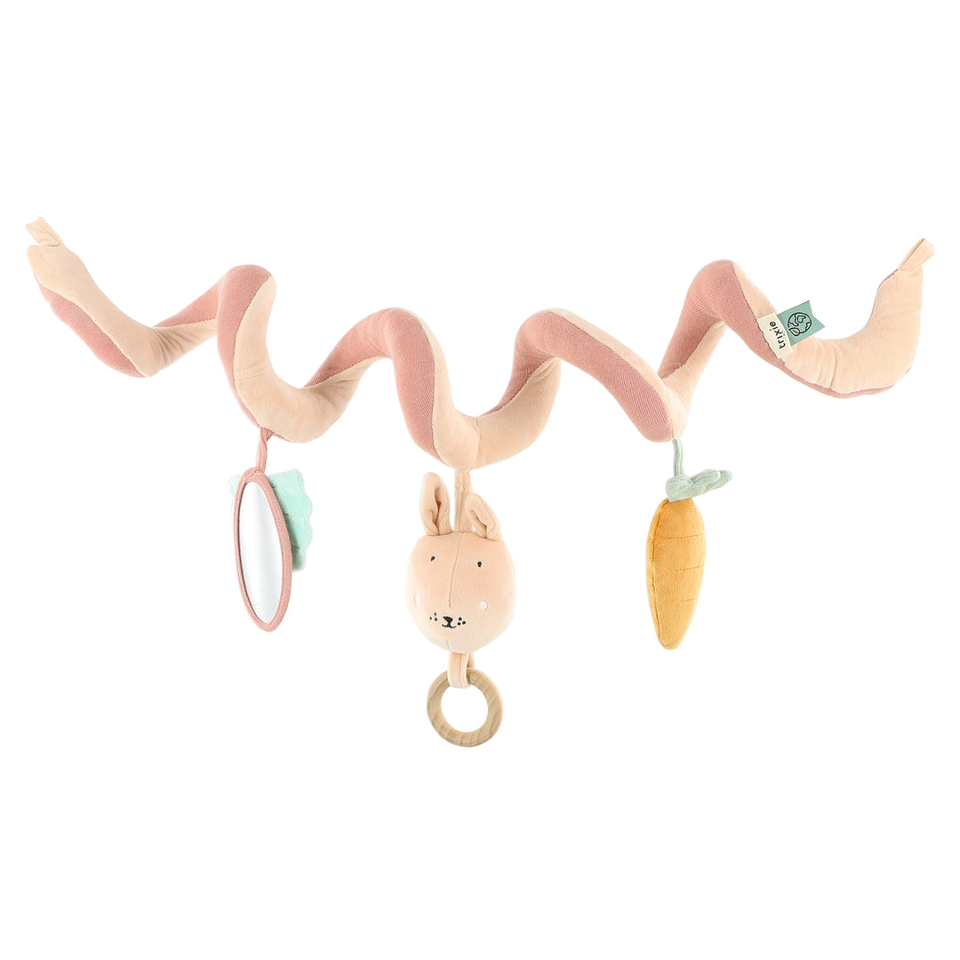 Trixie - Activiteitenspiraal Mrs. Rabbit | Multisensorisch Speelgoed