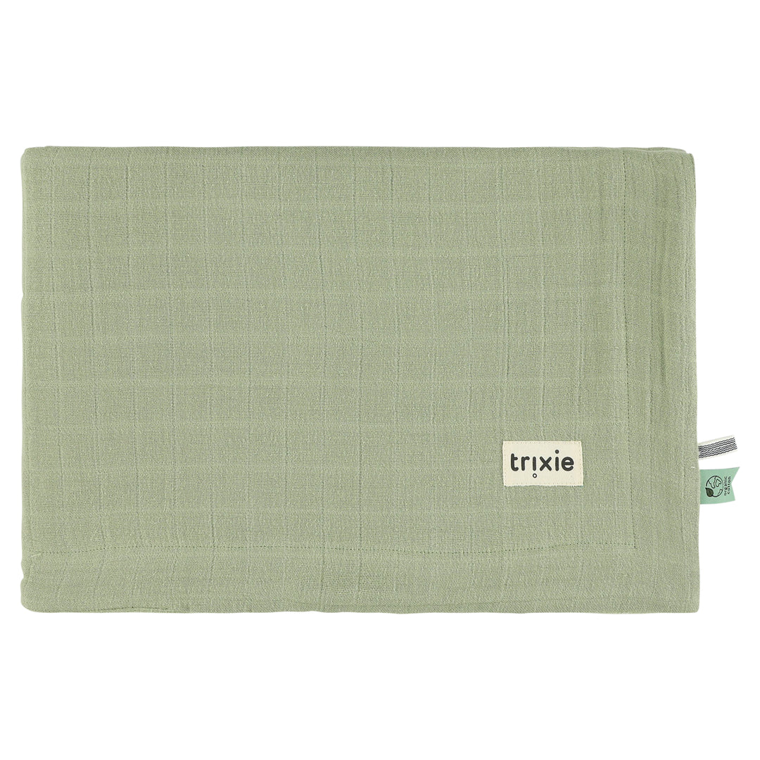Trixie - Deken 75 x 100 cm Bliss Sage | Zachte Katoenen Deken