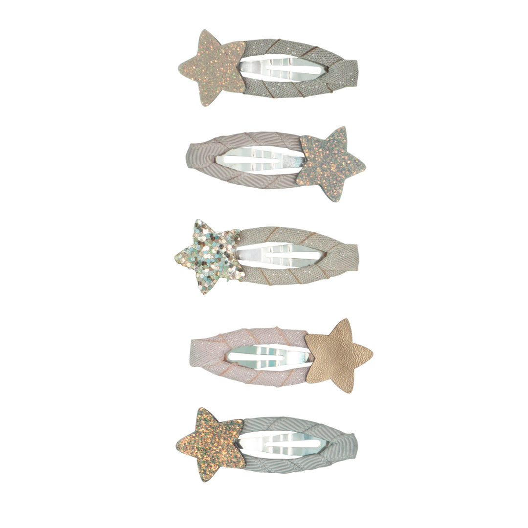 Haarspelden Christmas Stellina Mini Clic Clacs (5pack)