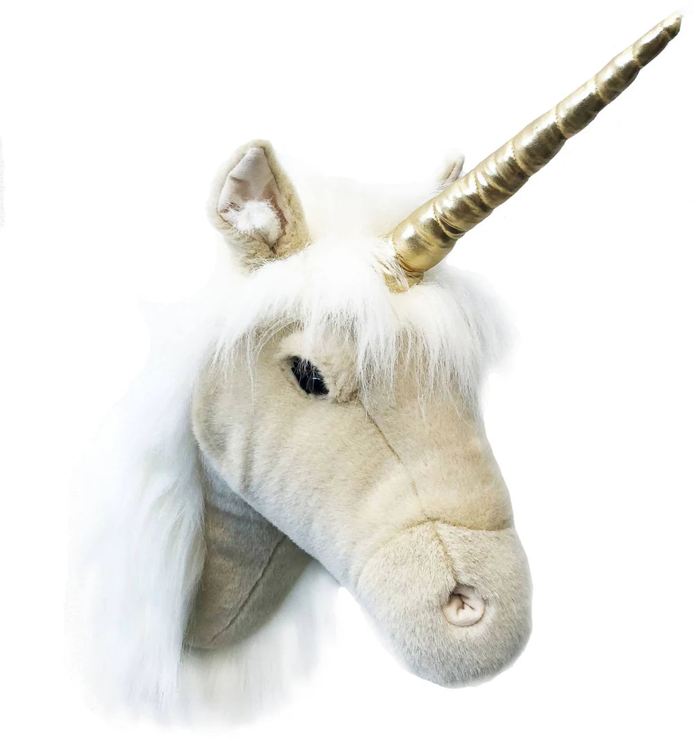 Wild & Soft - Dierenhoofd Fay Unicorn | Beige
