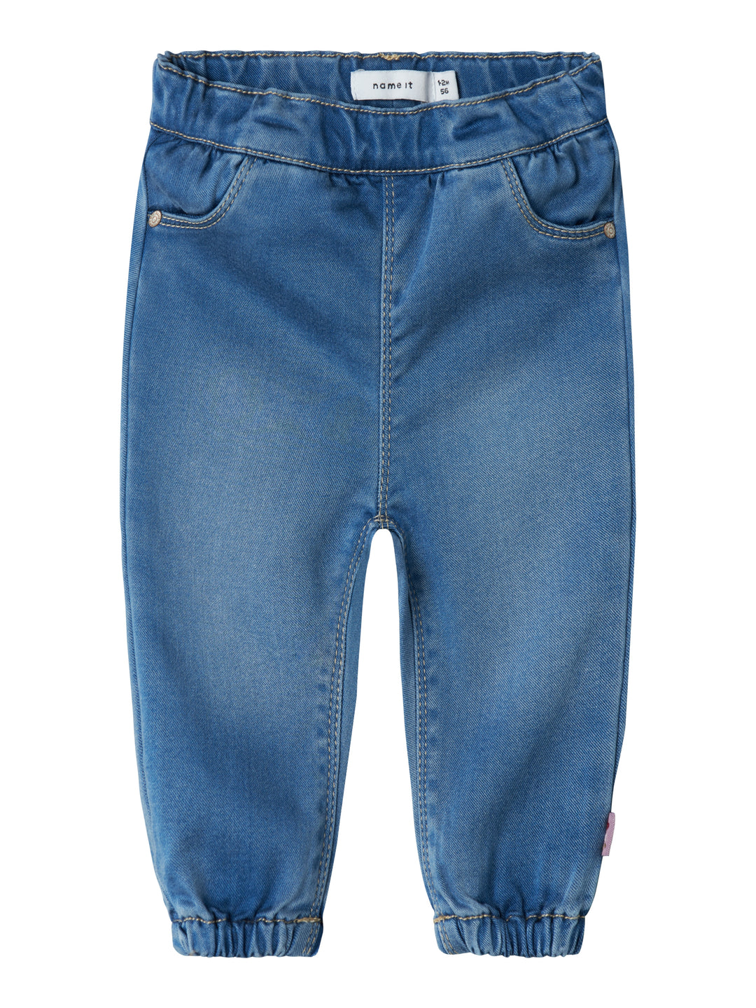 Jeans Broek Rose Loose Medium Blue Denim