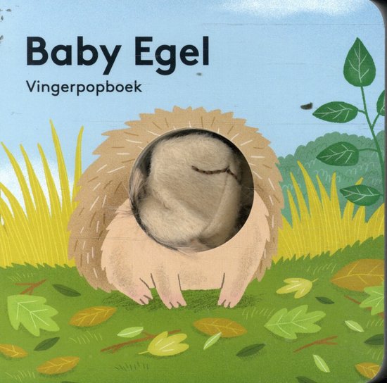Imagebooks - Vingerpopboek Baby Egel