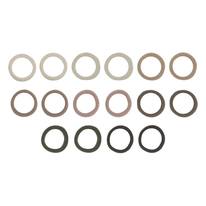 Mimi & Lula - Haarelastiekjes Badstof | Prairie Girl