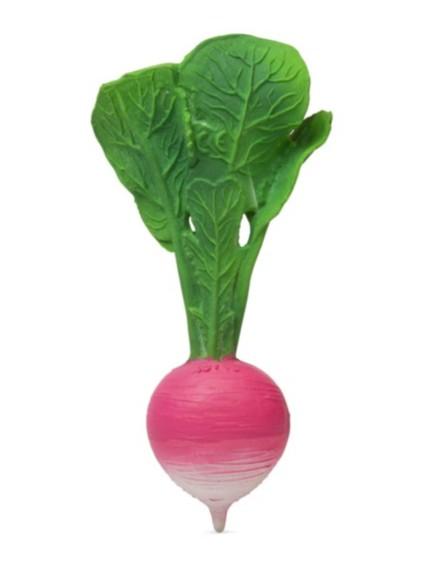 Oli & Carol - Bijtspeeltje & Badspeeltje Ramona Radish | Natuurlijk Rubber