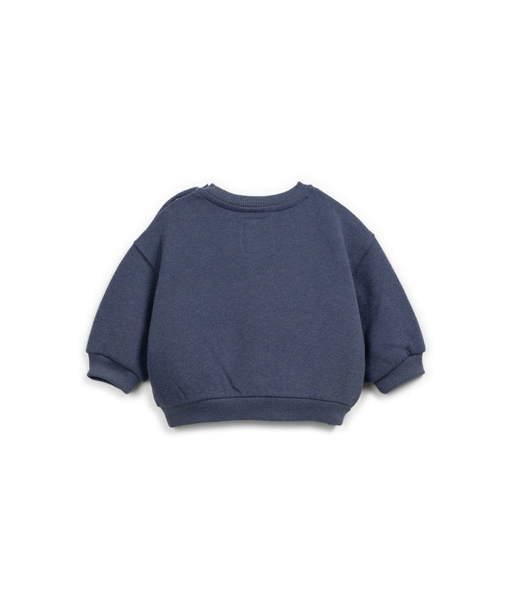 Play Up - Sweater Lines Fleece Mirtilo