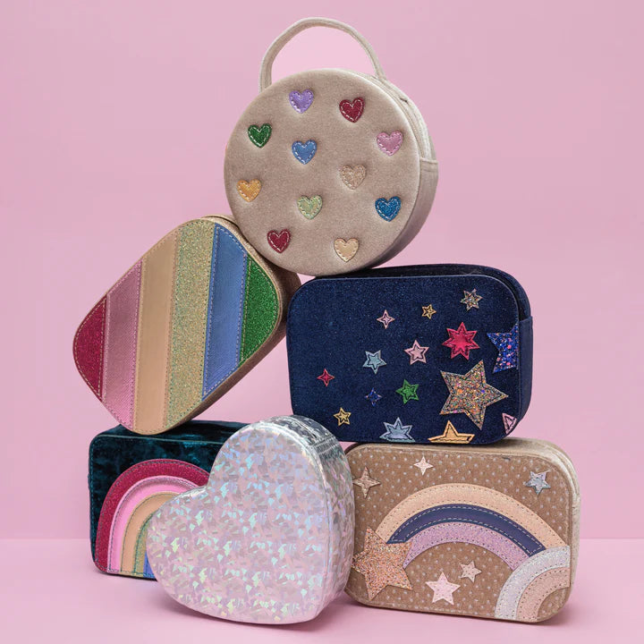 Mimi & Lula - Handtas Jazzy Hearts | Beige