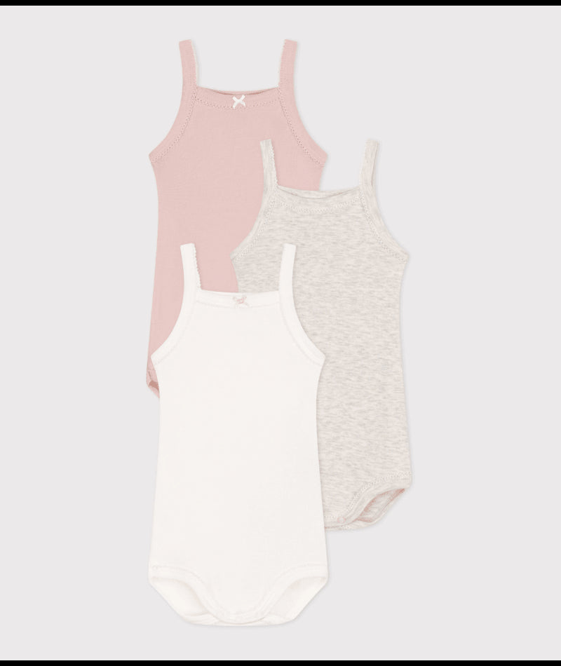 Body Bretel Sand Melange / Pink / White Variante 1 (3pack)