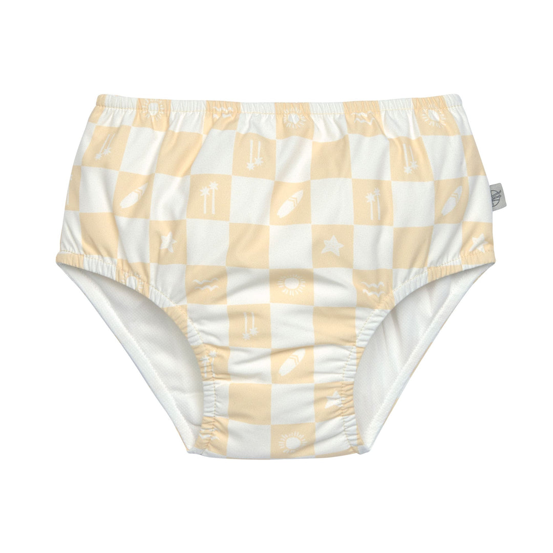 Lassig - Zwemluier | Check Pattern Vanilla / Sea Salt