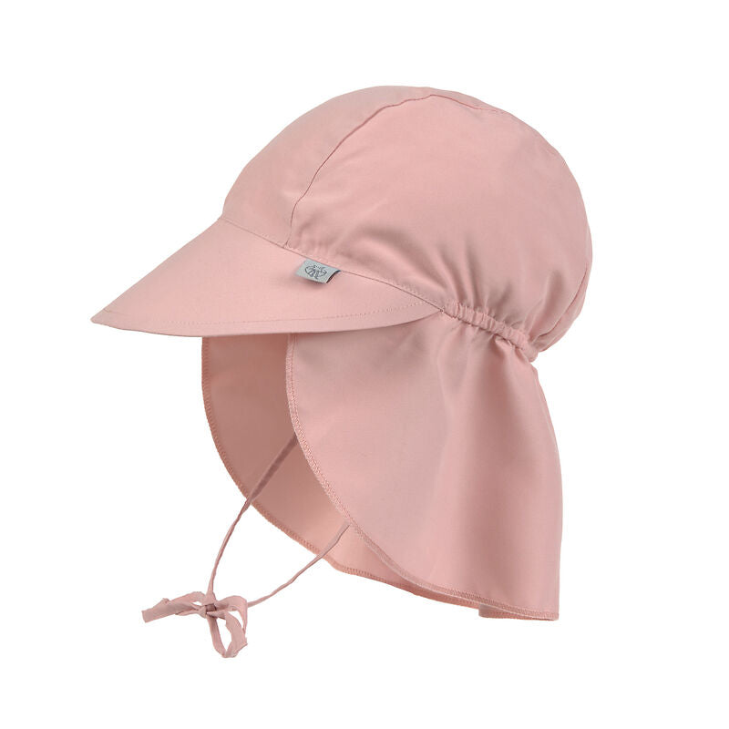 Lassig - Zonnehoedje Flap Hat | Peach