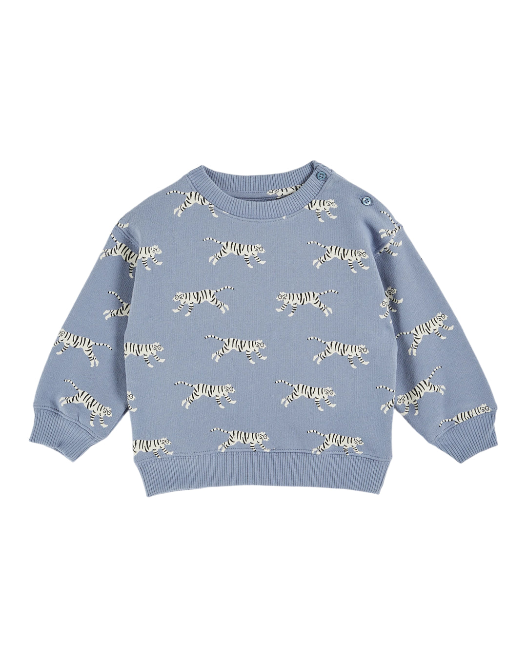Sweater Baby Tigre Fleece Lavande