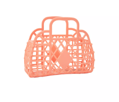 Mandje Retro Small Coral