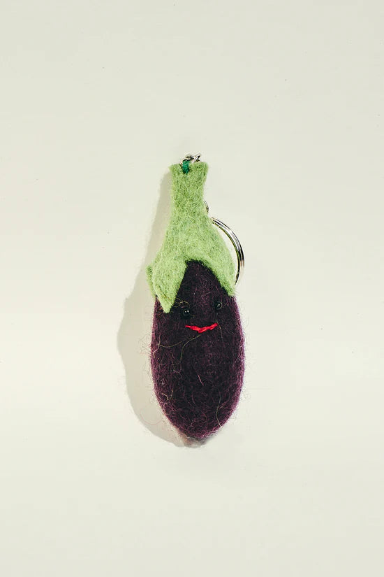 Sleutelhanger Aubergine