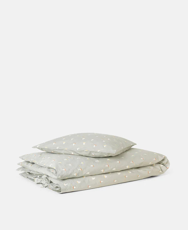 Donsovertrek Bed 100 x 140 cm Junior Sailboats