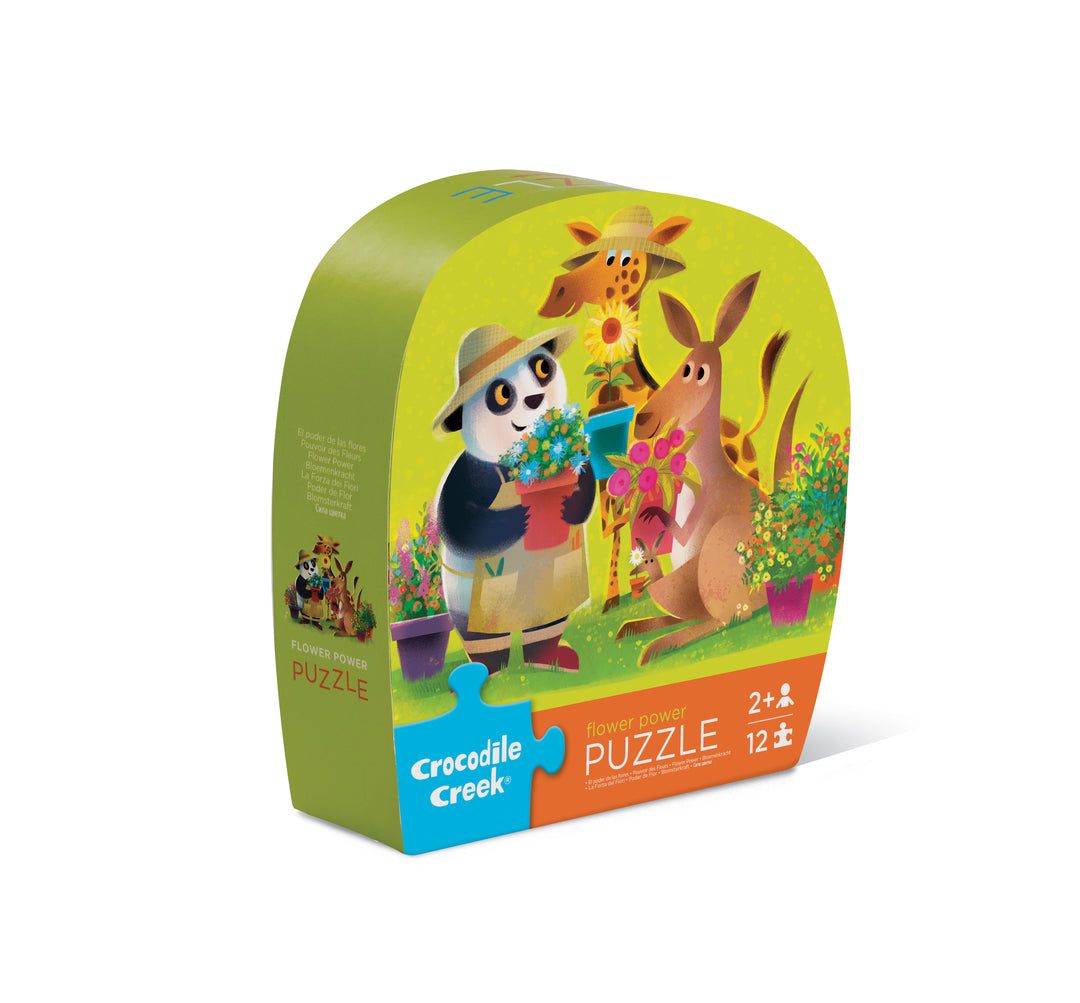 Crocodile Creek - Puzzel Flower Power | 12 Stuks
