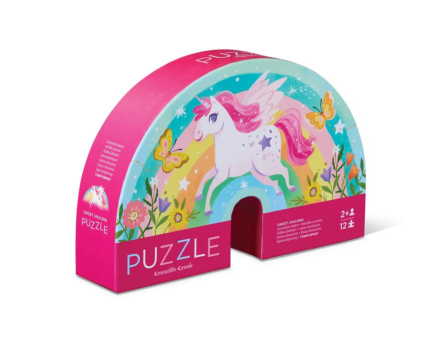 Crocodile Creek - Puzzel Lieve Eenhoorn | 12 Stuks