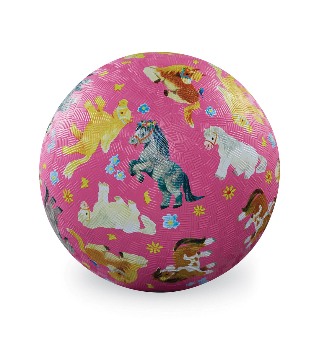 Crocodile Creek - Speelbal Lieve Pony's | 18 cm