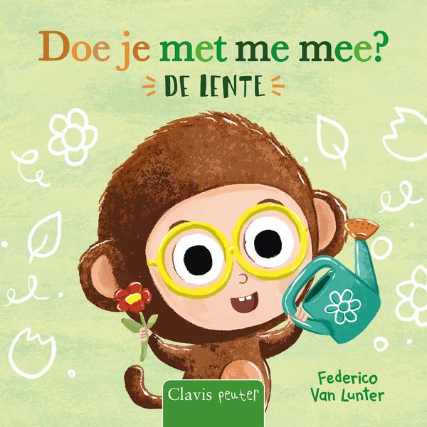 Clavis - Boek Doe Je Met Me Mee? De Lente | Interactief Peuterboek
