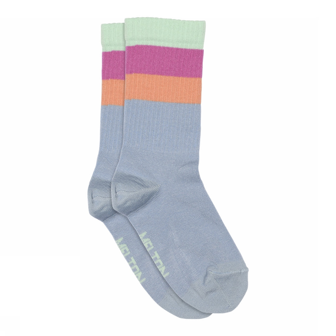 Sokken Wide Stripes Forever Blue