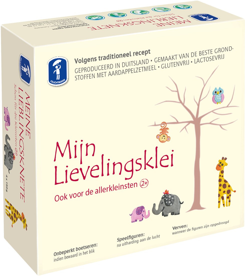 Feuchtmann - Basis Pakket Lievelingsklei | Bio Boetseerklei