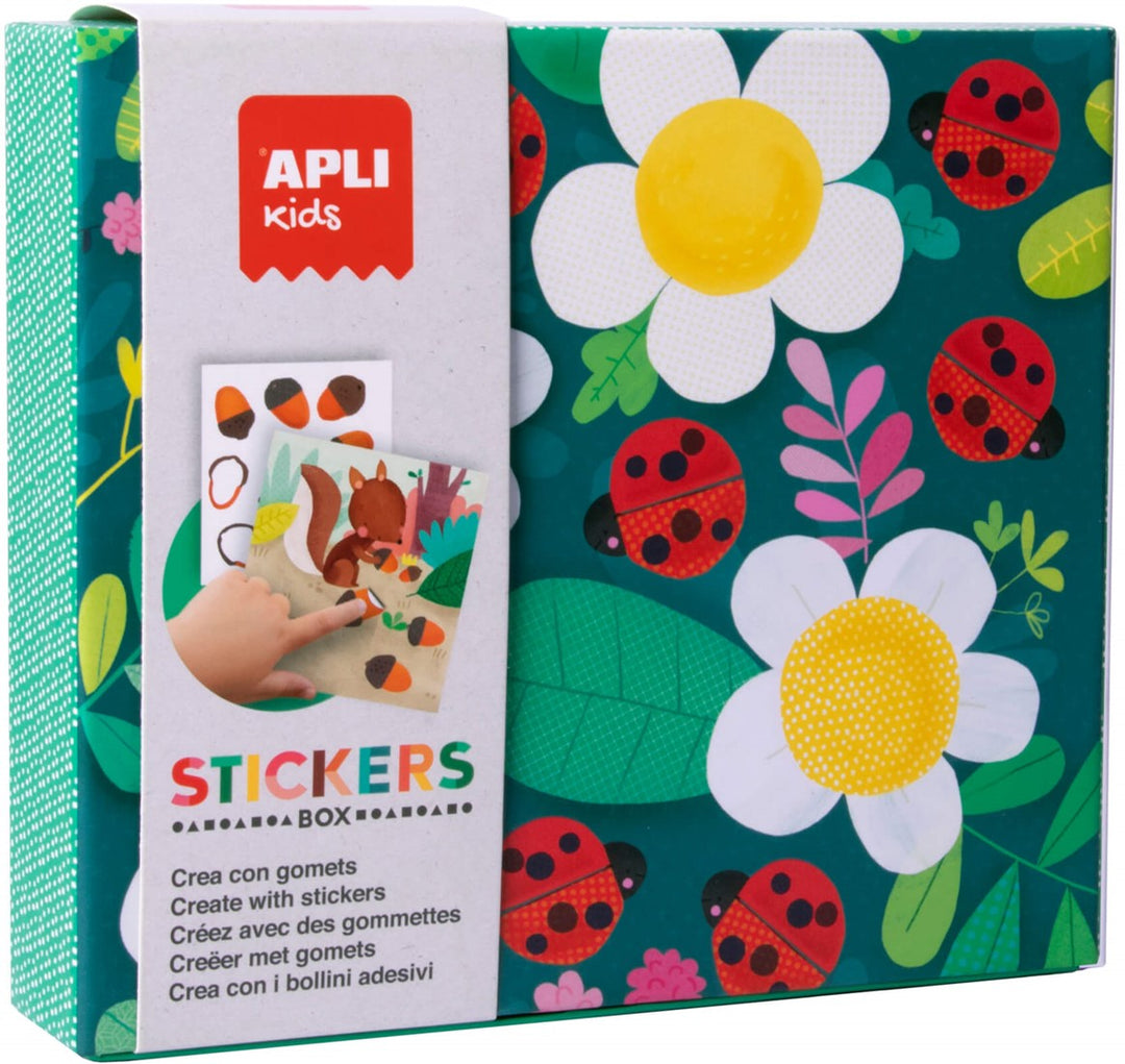 Apli - Sticker Spel Lieveheersbeestje