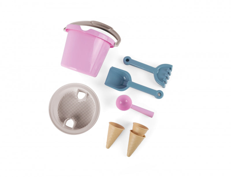 Dantoy - Strandset Ijshoorn met Emmer | Roze