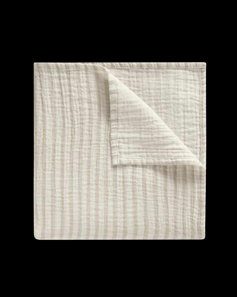 Tetradoek 110 x 110 cm Stripe Pebble