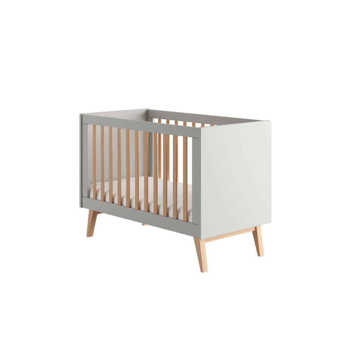 Pinio - Bed 60 x 120 cm Swing | Grey