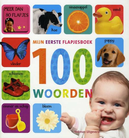 Veltman - Mijn Eerste Flapjesboek | 100 Woorden