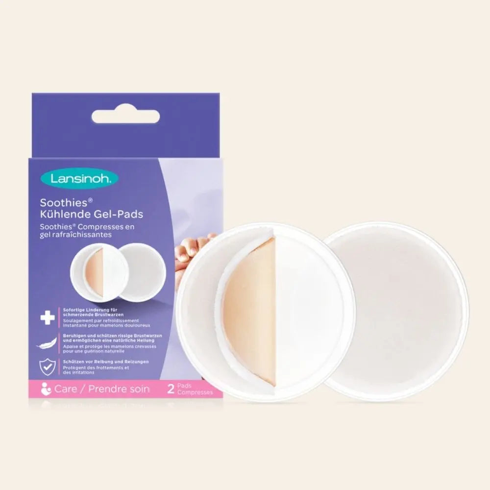 Lansinoh - Verkoelende Gel Kompressen Soothies (2pack) | Transparant