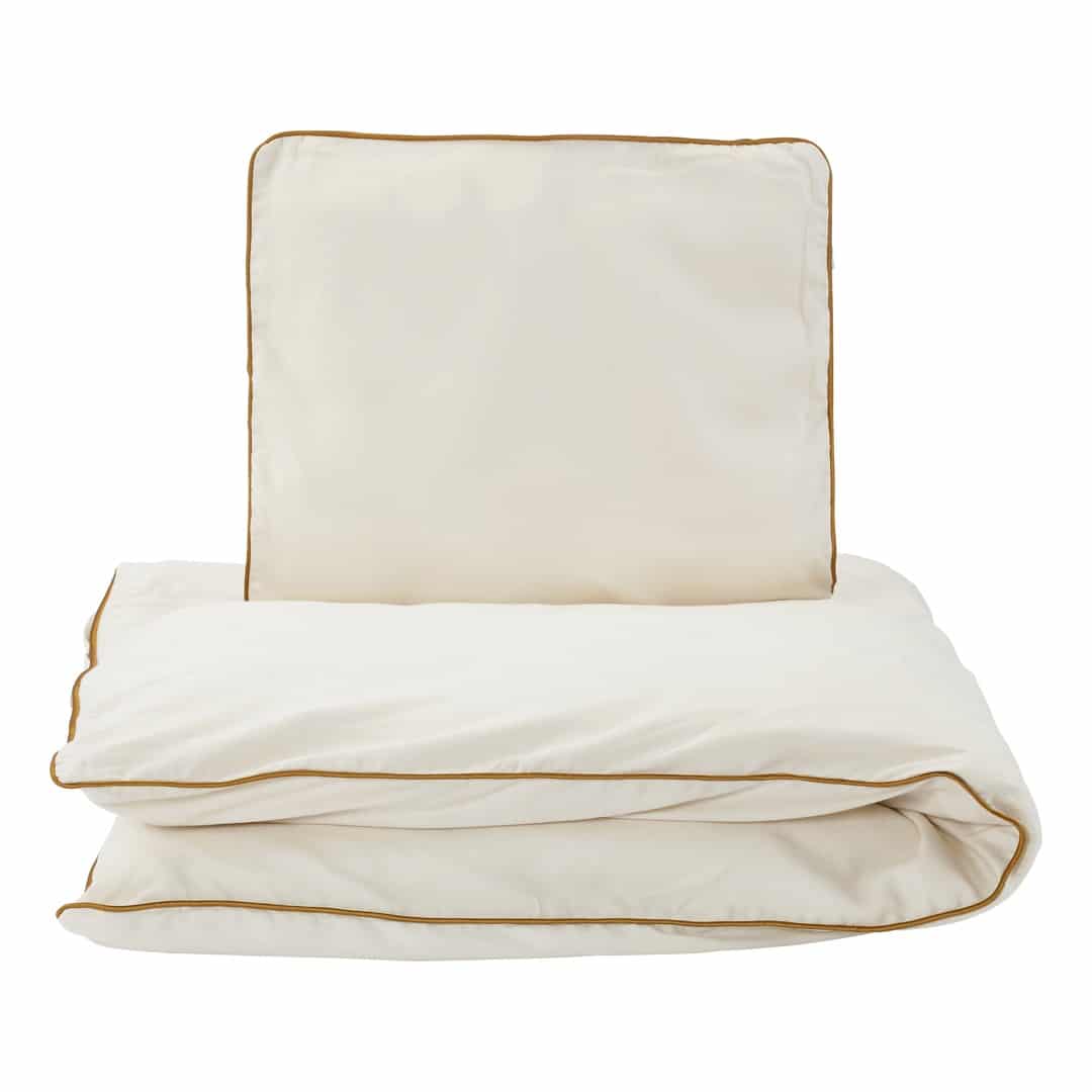 Donsovertrek Bed 100 x 140 cm Maya Cream
