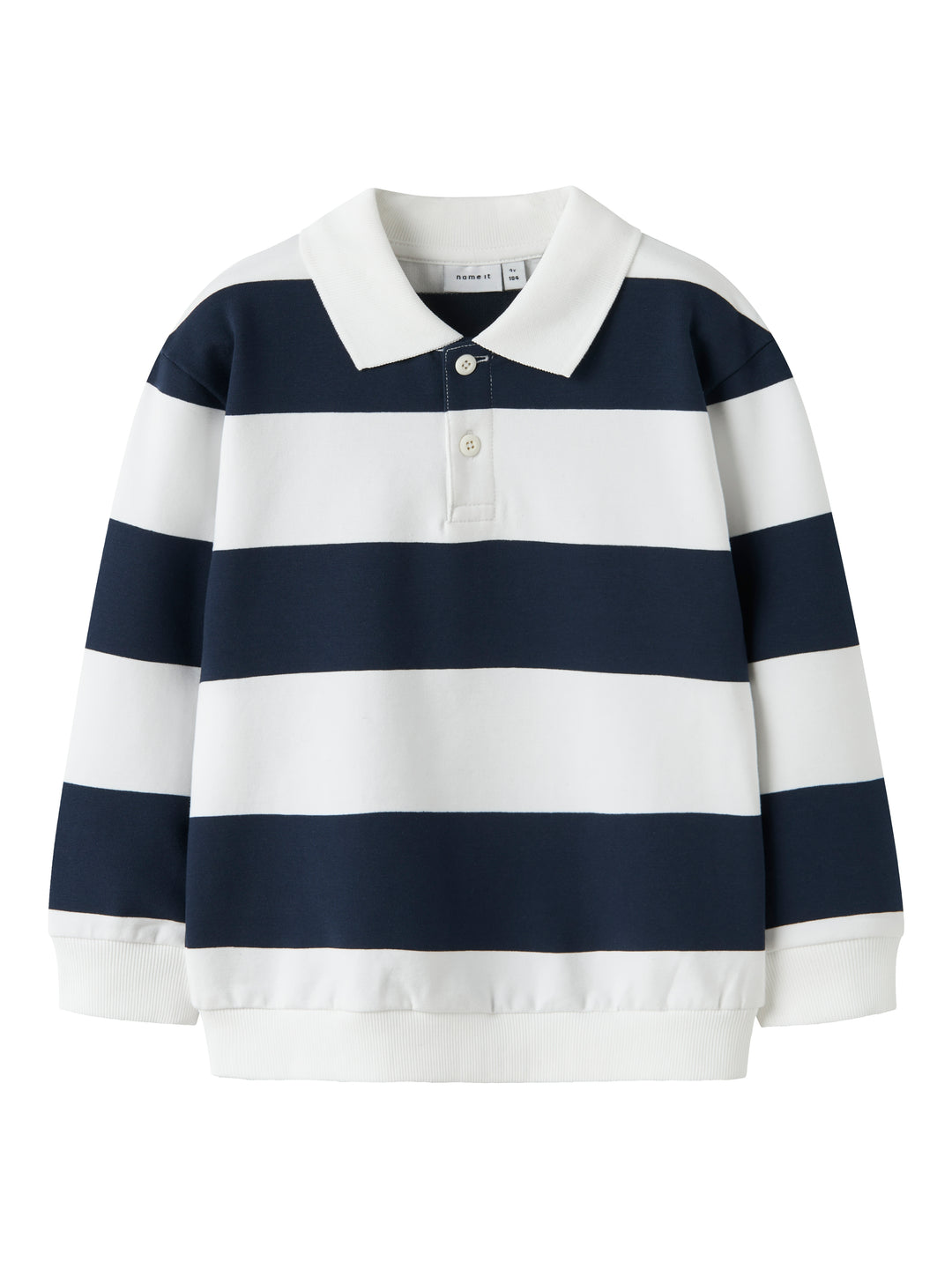 Polo Sweater Leopold Bright White