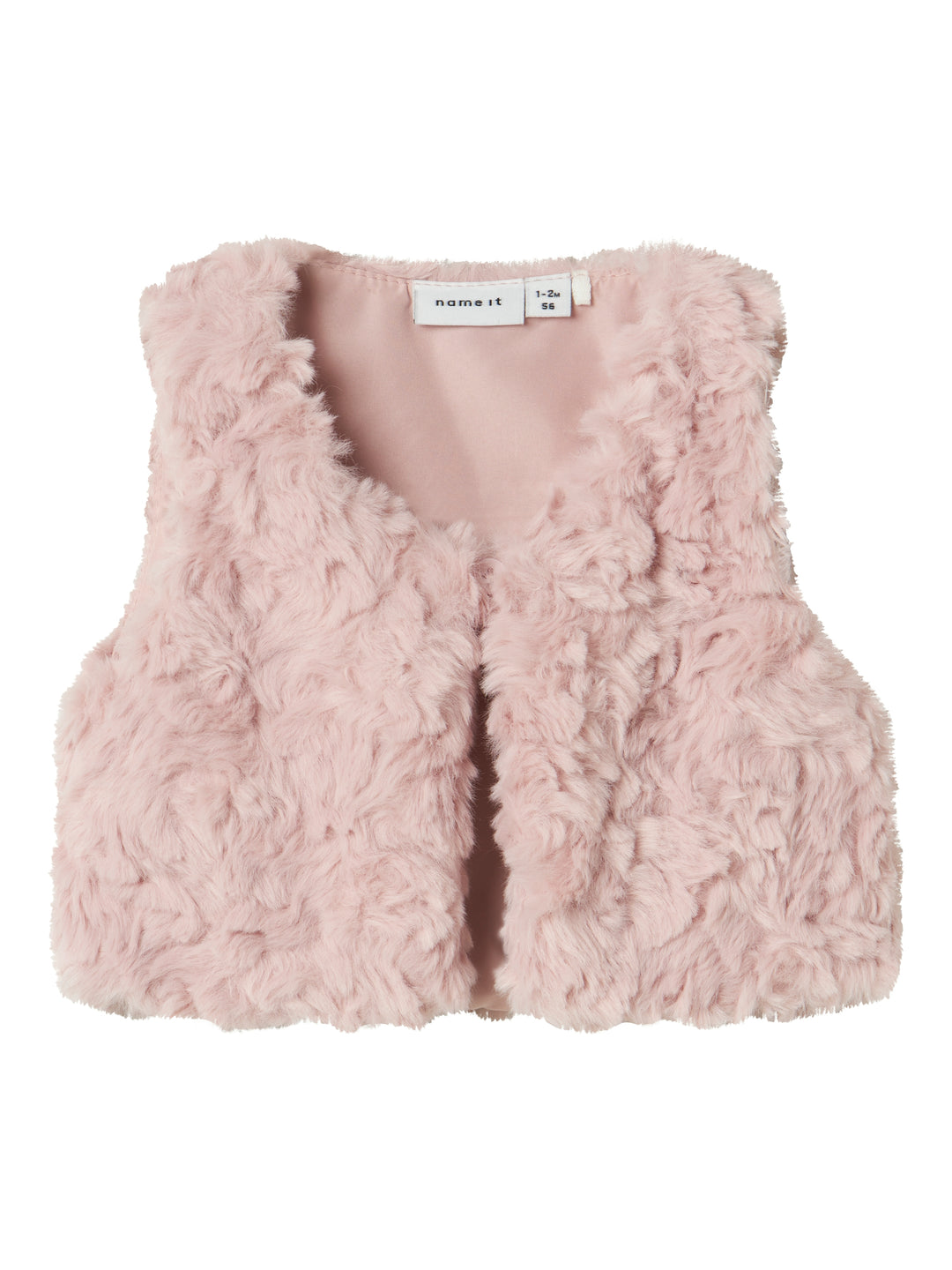 Vest Nano Fake Fur Burnished Lilac