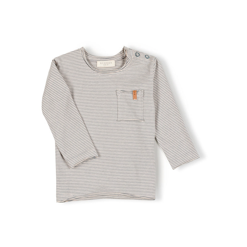 Nixnut - T-shirt Pocket Storm Stripe