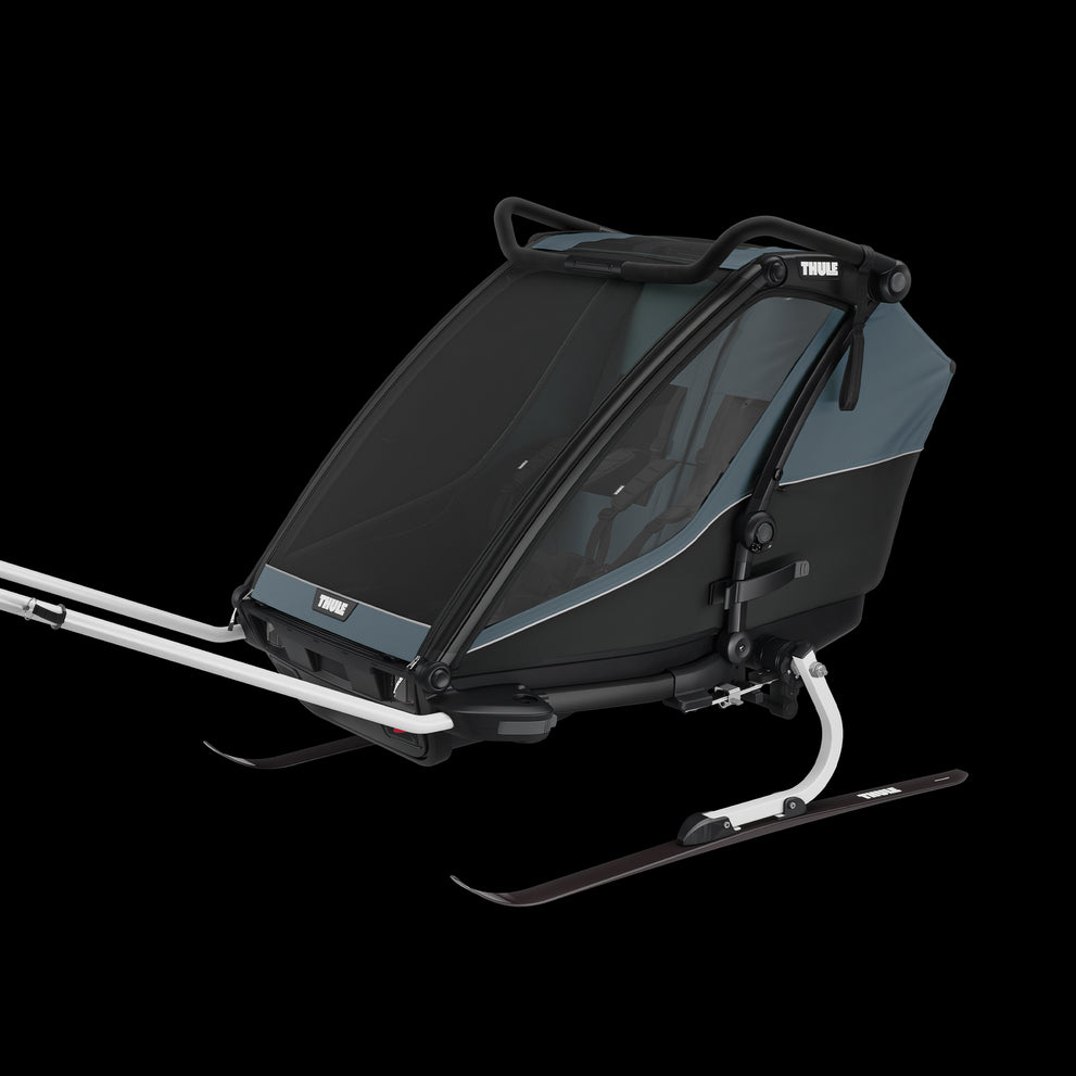Fietskar Chariot Cab Dark Slate