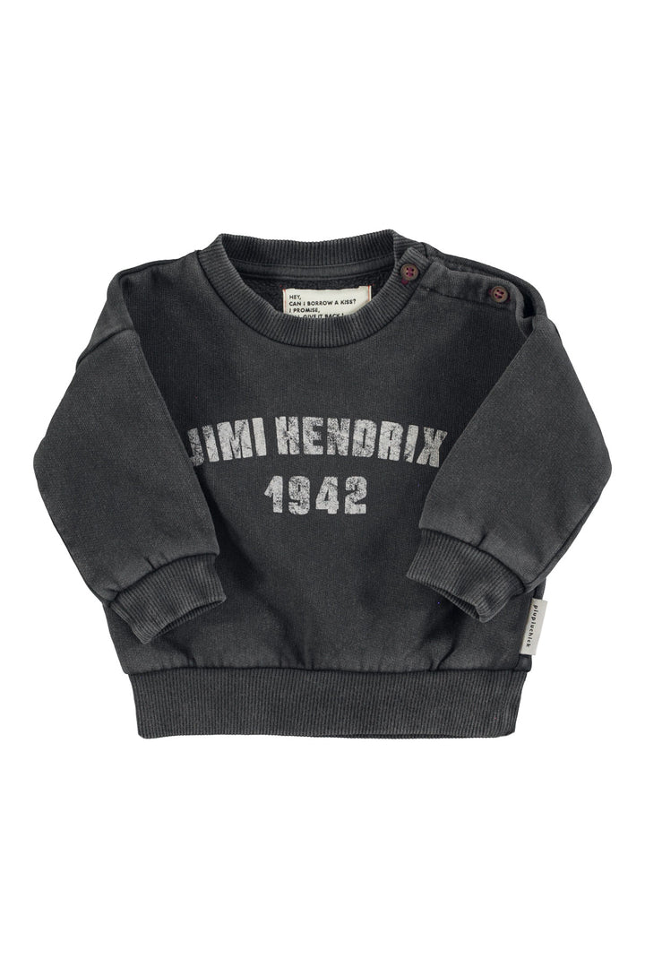 Piupiuchick - Sweater Baby Jimi Hendrix Faded Black