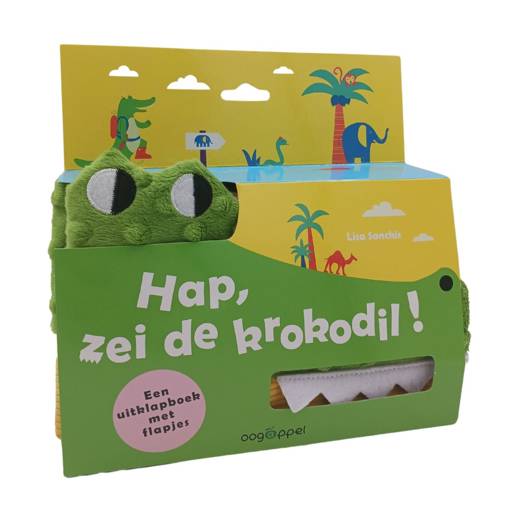 Standaard - Boek Hap, Zei De Krokodil! | Flapjesboek