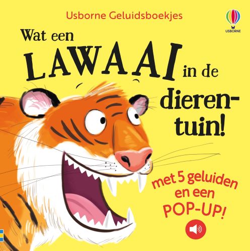 Standaard - Geluidenboek Wat Een Lawaai In De Dierentuin! | Met geluidenknoppen