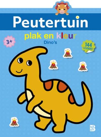 Standaard - Boek Peutertuin Restyling Dino | 144 Stickers