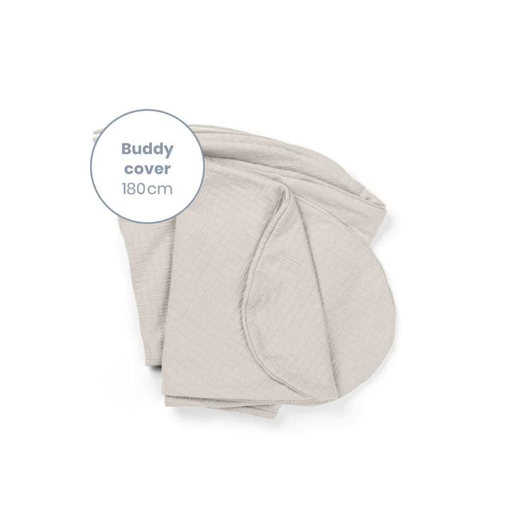 Doomoo - Hoes Voedingskussen Buddy Tetra Jersey | Sand