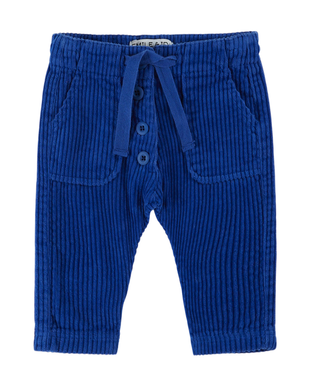 Emile et Ida - Broek Baby Corduroy Boy Royal